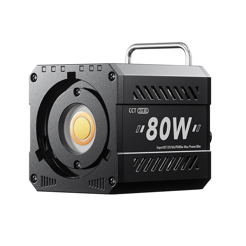 Photography Lighting Equipment - ZU80 Mocna lampa fotograficzna COB, ręczna