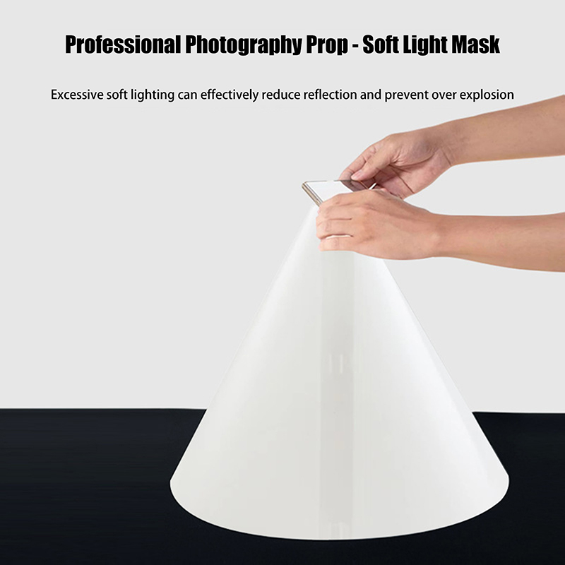 Jewelry Photography Lighting Kit - Stożkowy dyfuzor Rekwizyty fotograficzne Lekki softbox