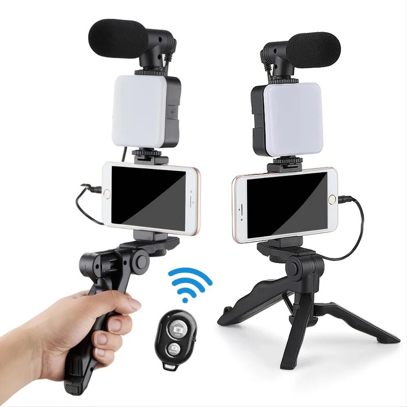 Iris Photography Led Lighting Pack - Zestaw do vlogowania smartfona ze statywem