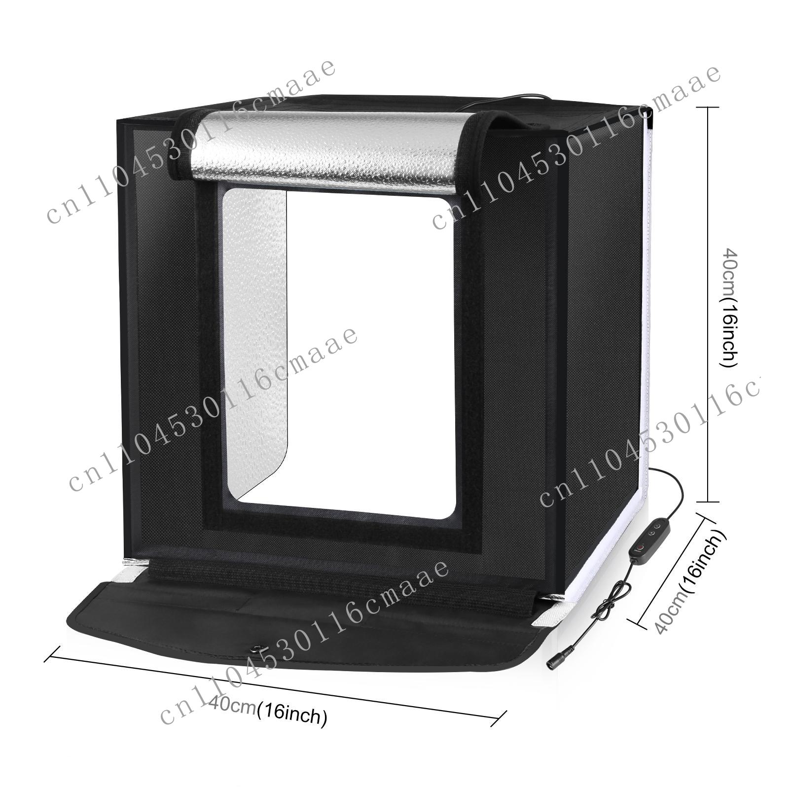 Photography Lighting Kit Portable - Studio fotograficzne w pudełku 40 cm,