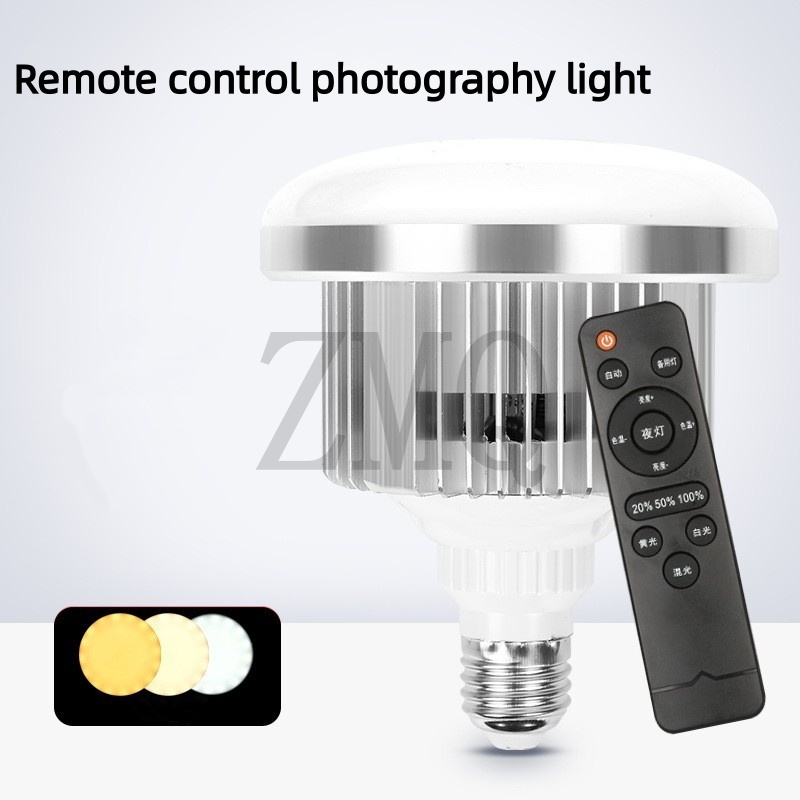 Photography Lighting Equipment - Lampa E27 85W 155W 3200K-5500K LED