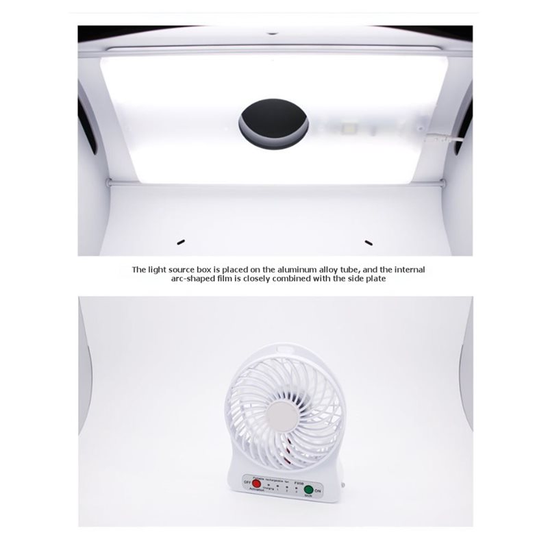 Jewelry Photography Lighting Kit - DT24 LED Photo Light Box, ściemnialny