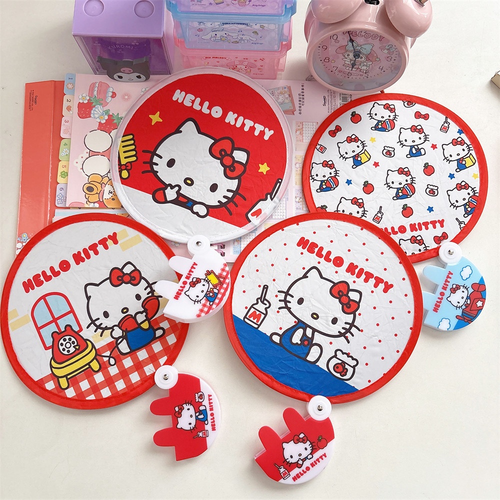 Photography Lighting Equipment - Oryginalne wachlarze przeciwsłoneczne Sanrio Hello Kitty