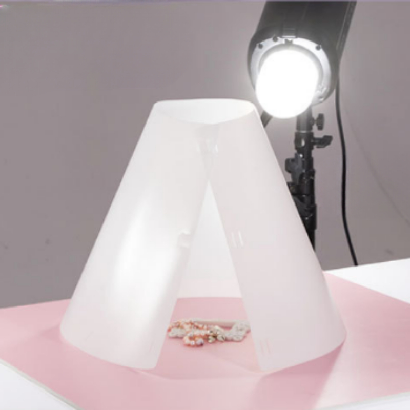 Stożkowy dyfuzor akcesoria fot – Jewelry Photography Lighting Kit recenzja i cena