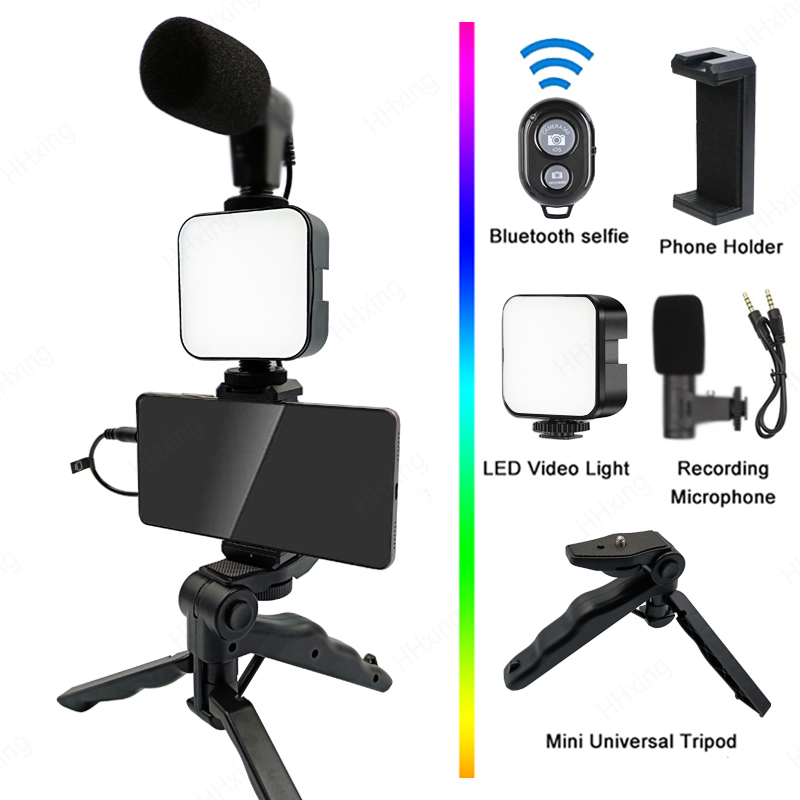 Uchwyt na telefon Oświetlenie  – Photography Lighting Kit Portable recenzja i cena