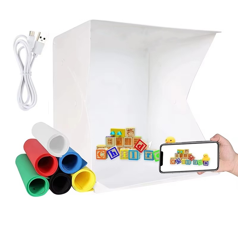 Składany Lightbox Przenośny Ze – Photography Lighting Kit Portable recenzja i cena