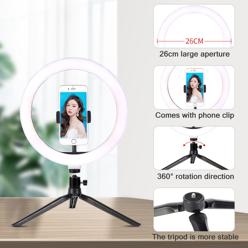 26cm 10-calowy pierścień LED d – Iris Photography Led Lighting Pack recenzja i cena