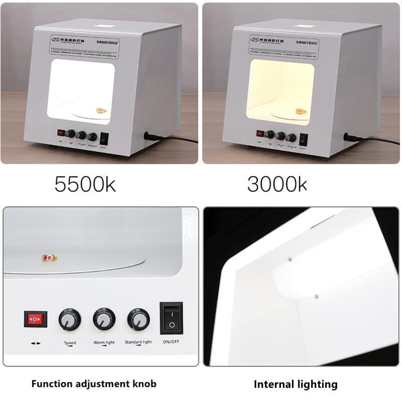 SANOTO Mini Photo Studio Fotog – Jewelry Photography Lighting Kit recenzja i cena